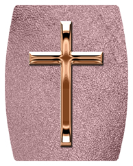 DAREC 510 BZ SH OR Bronze Single Cross Shimmer Orchid